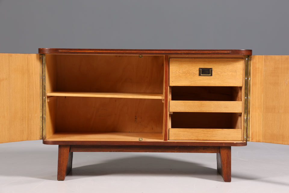Wunderschöne Mid Century Kommode echt Holz Vintage Schrank Sideboard