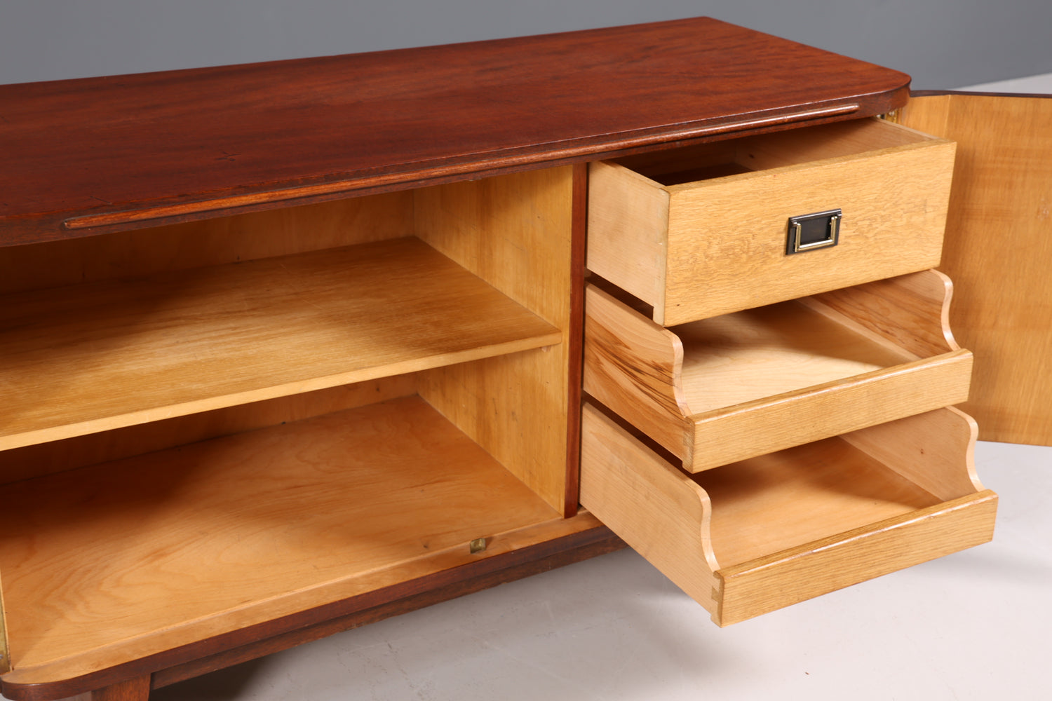 Wunderschöne Mid Century Kommode echt Holz Vintage Schrank Sideboard