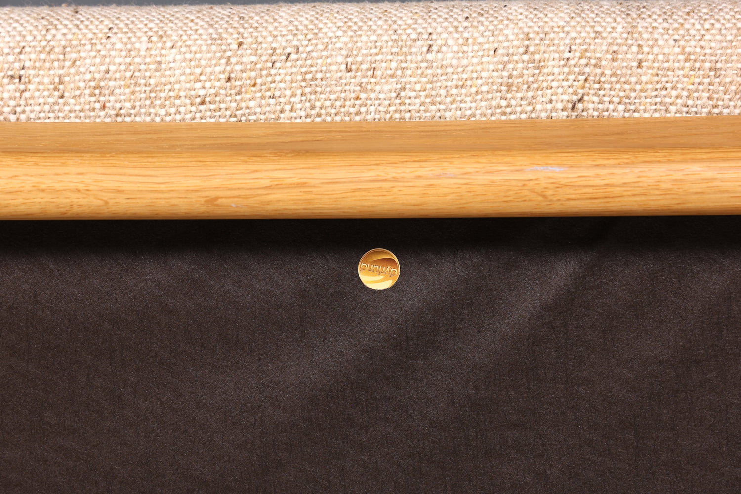 Wunderschönes Original Dyrlund Sofa Mid Century Couch echt Holz 2- Sitzer Canapé
