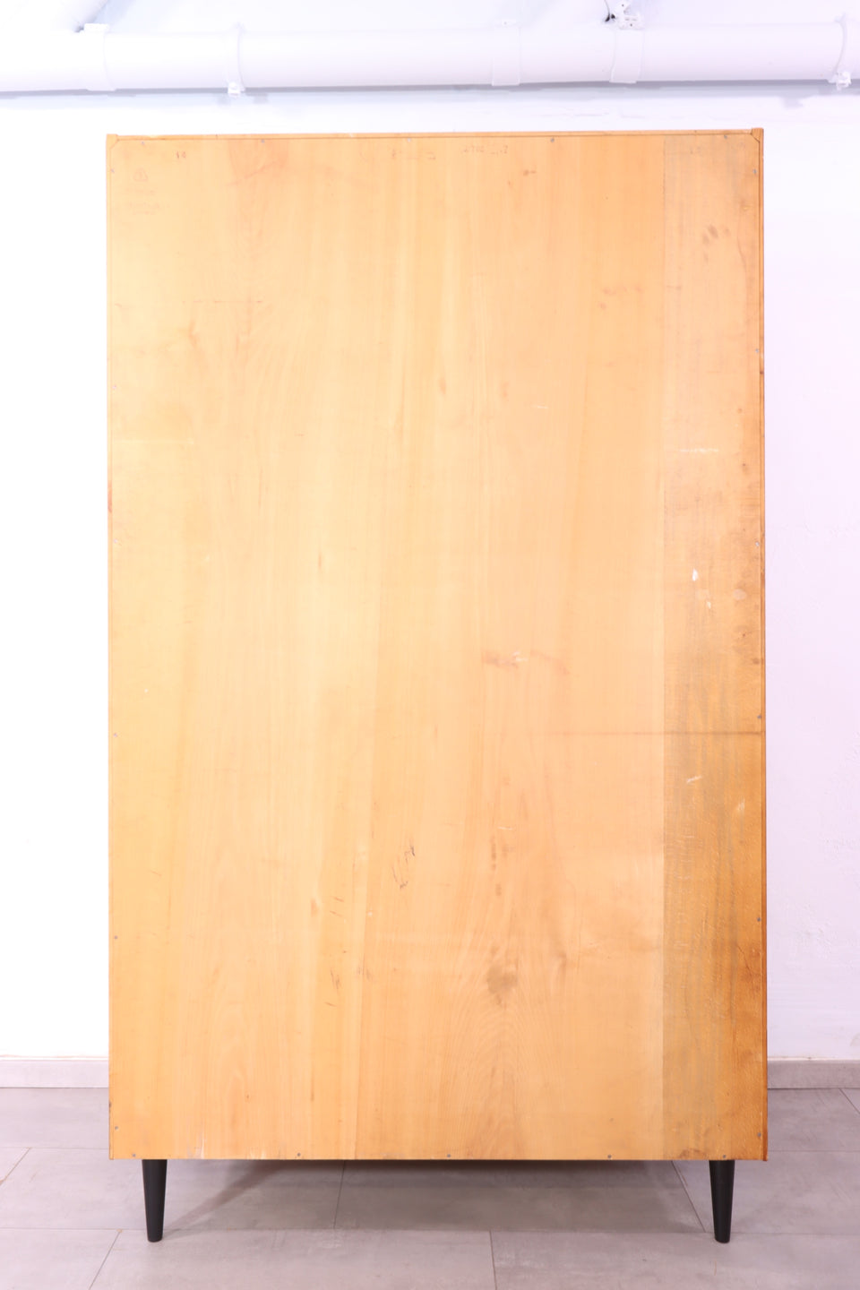 Original Hellerau Schrank Mid Century Kleiderschrank Retro Wäscheschrank