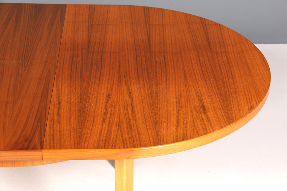 Wunderschöner Mid Century Esstisch ausziehbarer Danish Design echt Holz Küchentisch Esszimmer Tisch