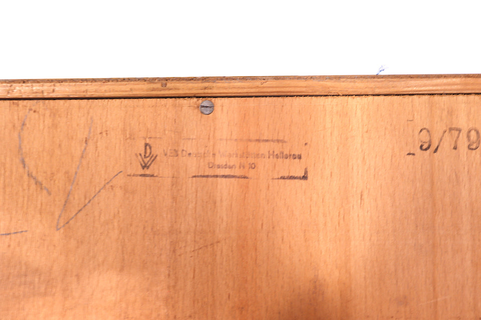 Original Hellerau Schrank Mid Century Kleiderschrank Retro Wäscheschrank
