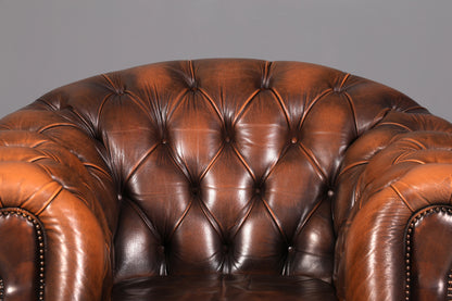 G155 Finish cm Wunderschöner Original Chesterfield Centurion Sessel Englischer Armlehnsessel Englisch Herrensessel (Kopie)