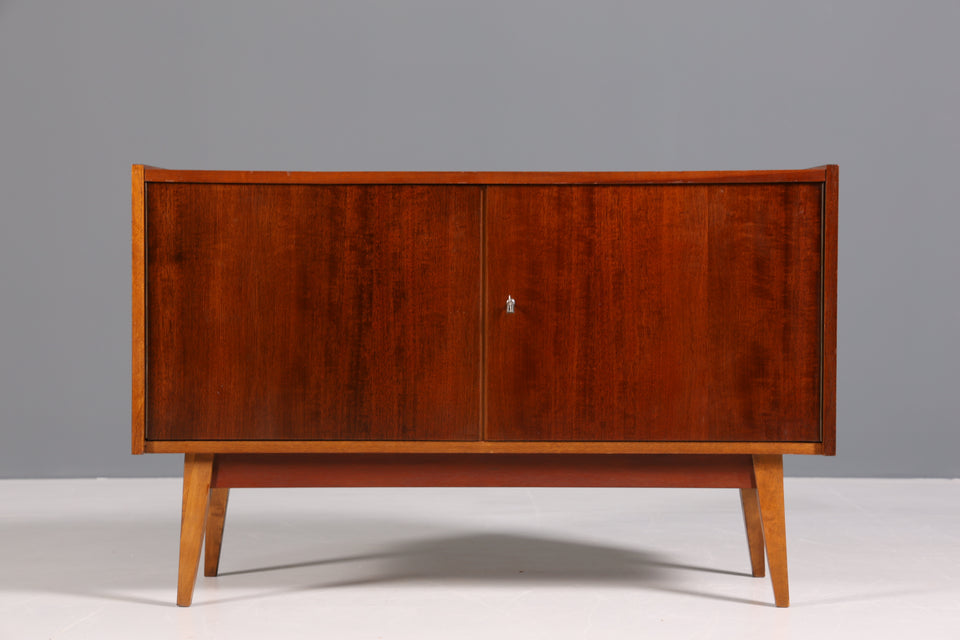 Wunderschöne Mid Century Retro Kommode Vintage Sideboard Schrank Holz