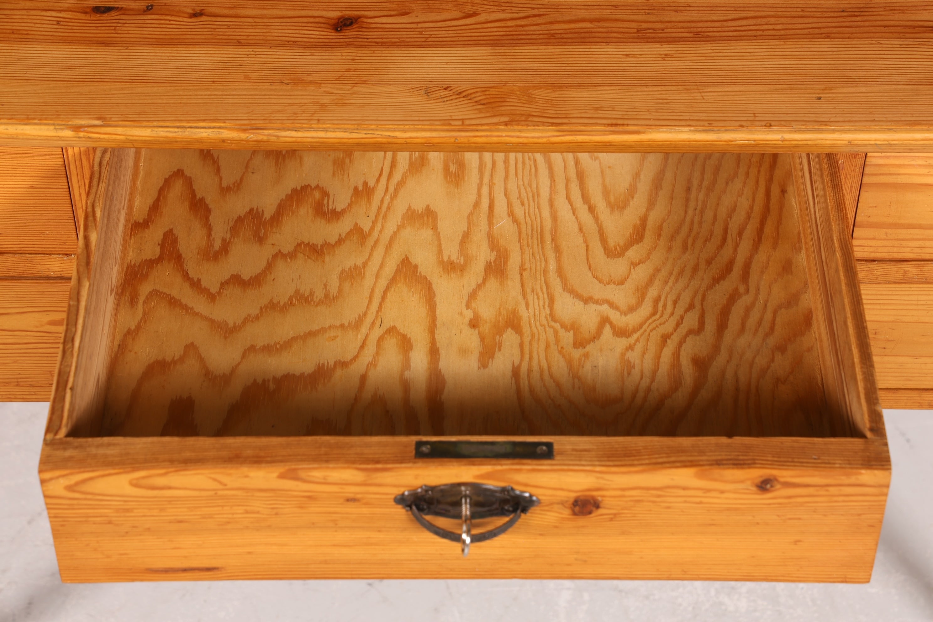Filigree Art Nouveau Desk Gründerzeit Spruce Office Table Real Wood Desk Office Table Country House