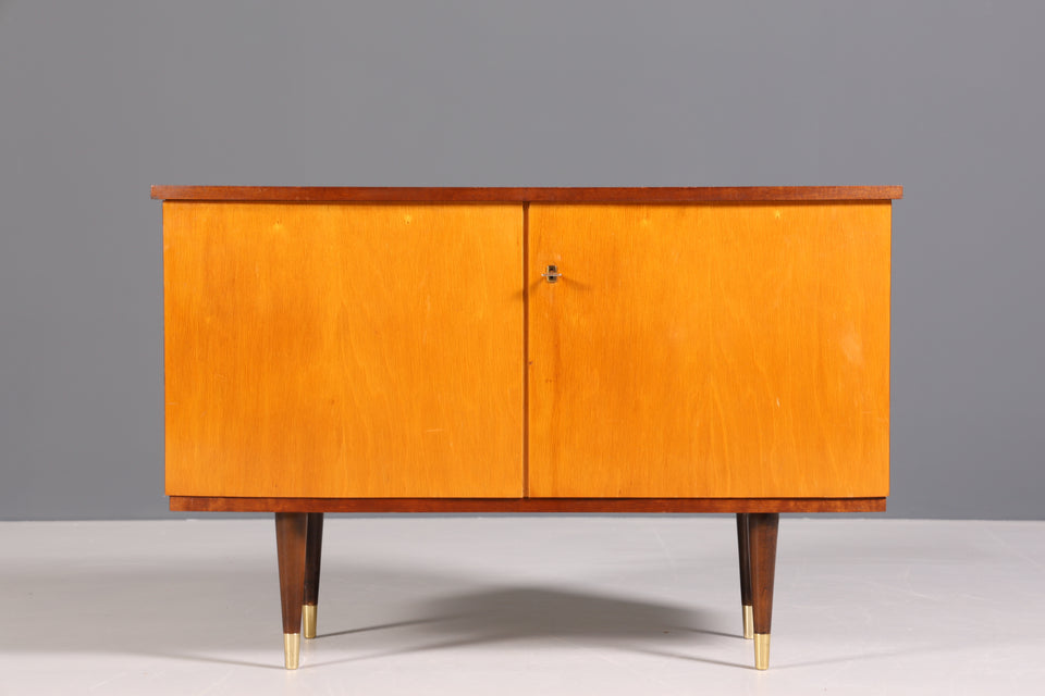 Wunderschöne Mid Century Retro Kommode Retro Sideboard Schrank Holz