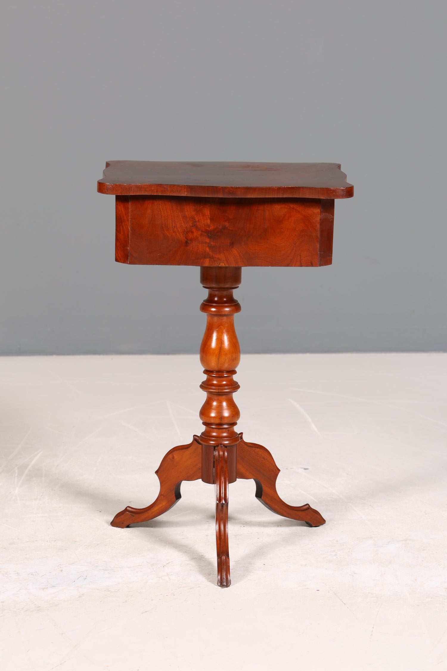 Wunderschöner Gründerzeit Beistelltisch Louis Philippe Nähtisch Antik Ablagetisch um 1880