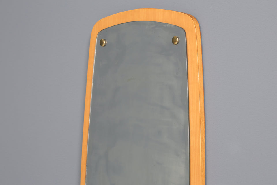 Schlichter Mid Century Spiegel 70s Retro