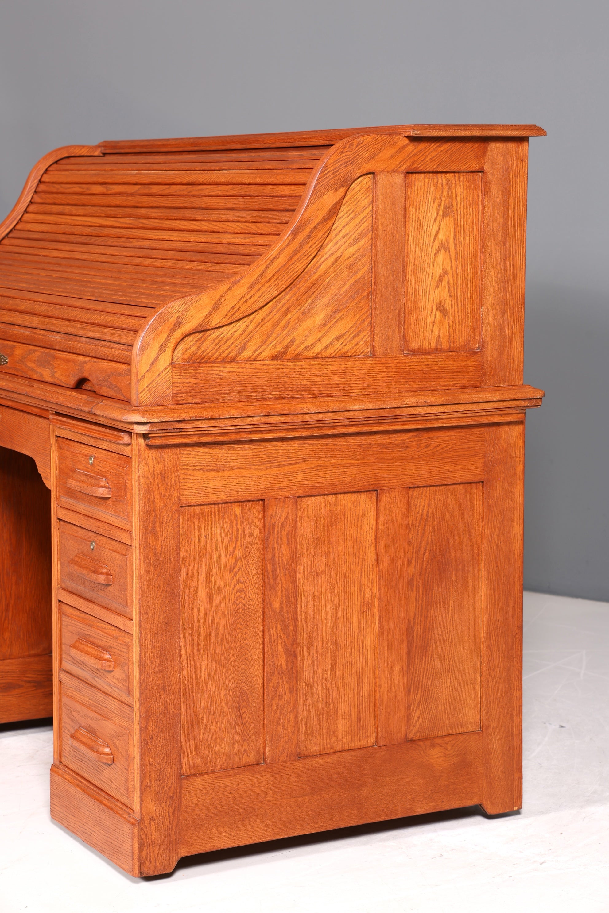 Wunderschöner Sekretär im Bauhaus Stil Rollladen Sekretär Art Deco Schreibtisch Office Table