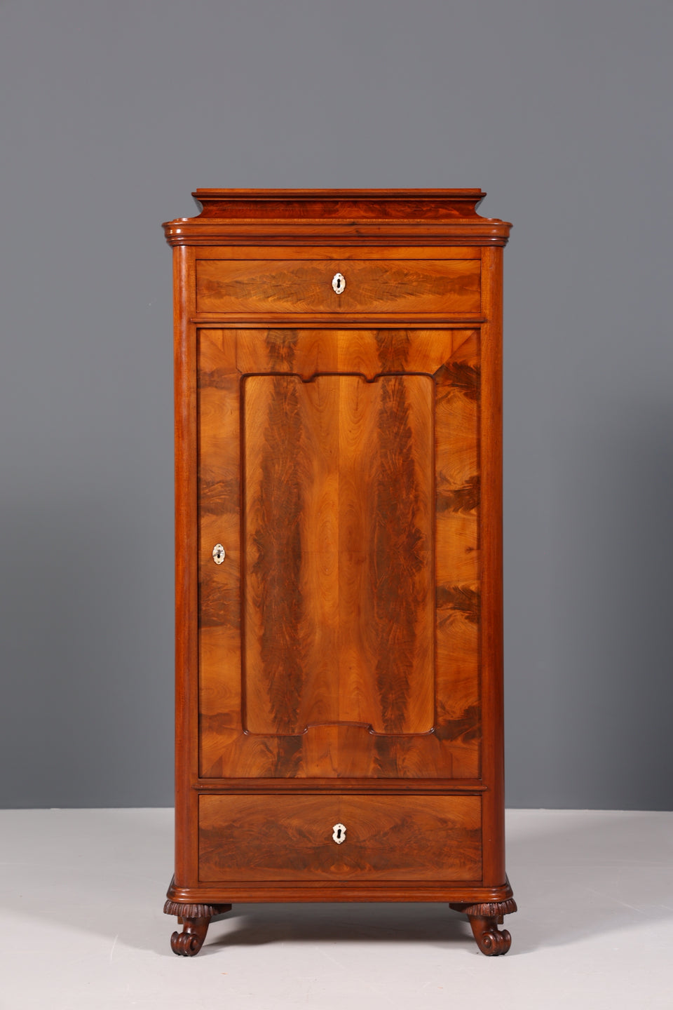 Traumhaftes Louis Philippe Vertiko Gründerzeit Schrank um 1880