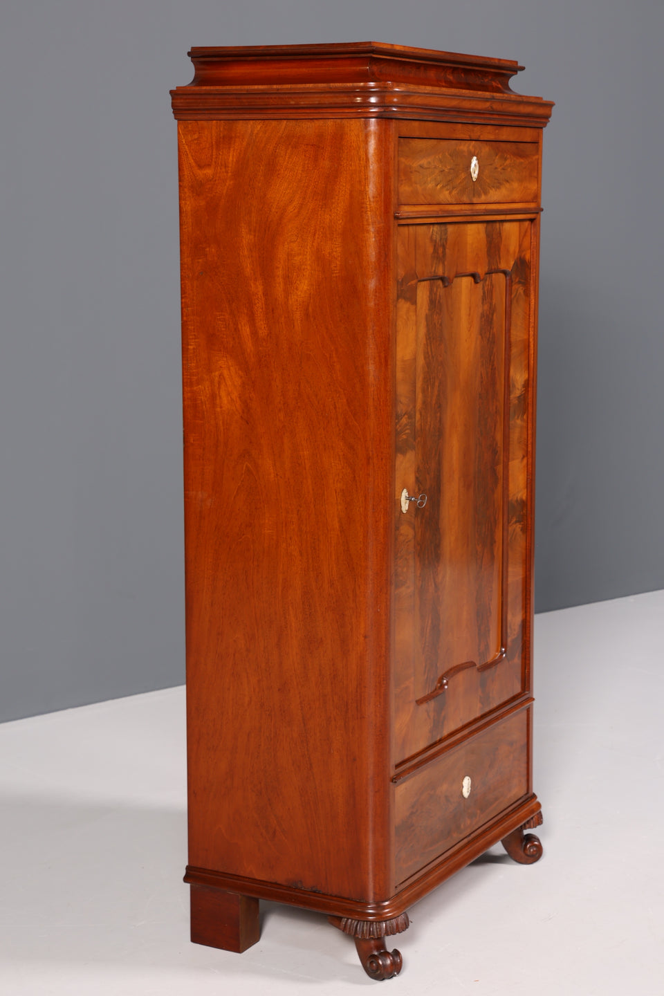 Traumhaftes Louis Philippe Vertiko Gründerzeit Schrank um 1880