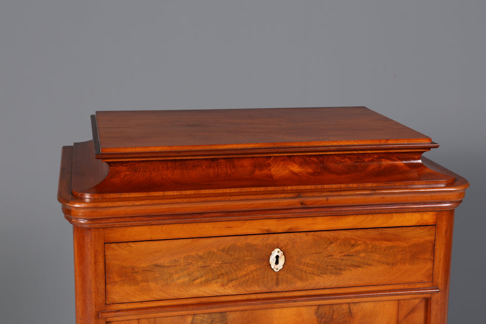 Traumhaftes Louis Philippe Vertiko Gründerzeit Schrank um 1880