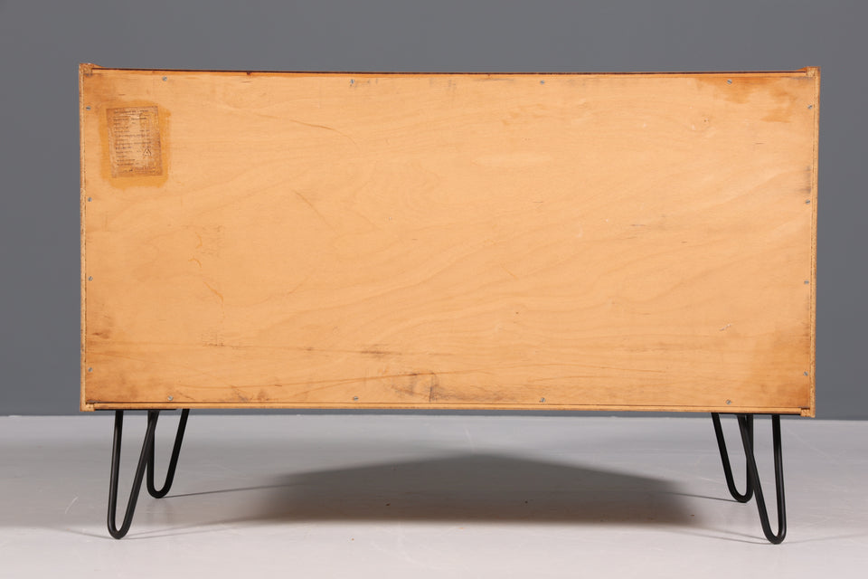 Wunderschöne Mid Century Retro Kommode Vintage Sideboard Hairpin Legs