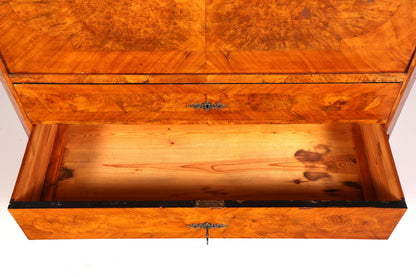 Wunderschöner Louis Philippe Sekretär Vertiko Highboard Schreibsekretär Massivholz