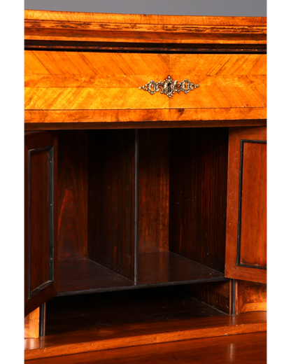 Wunderschöner Louis Philippe Sekretär Vertiko Highboard Schreibsekretär Massivholz