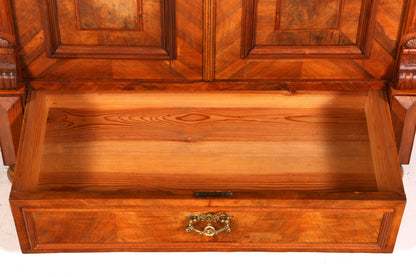 Edler Gründerzeit Kleiderschrank um 1880 Antik Schrank Jugendstil Wäscheschrank Dielenschrank Vintage