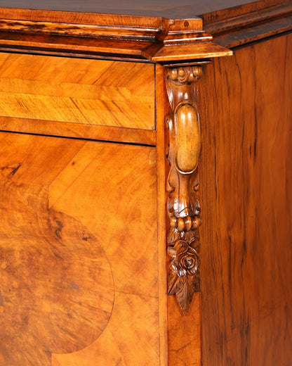 Wunderschöner Louis Philippe Sekretär Vertiko Highboard Schreibsekretär Massivholz
