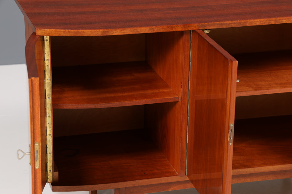 Wunderschönes Mid Century Sideboard Vintage echt Holz Kommode TV Schrank