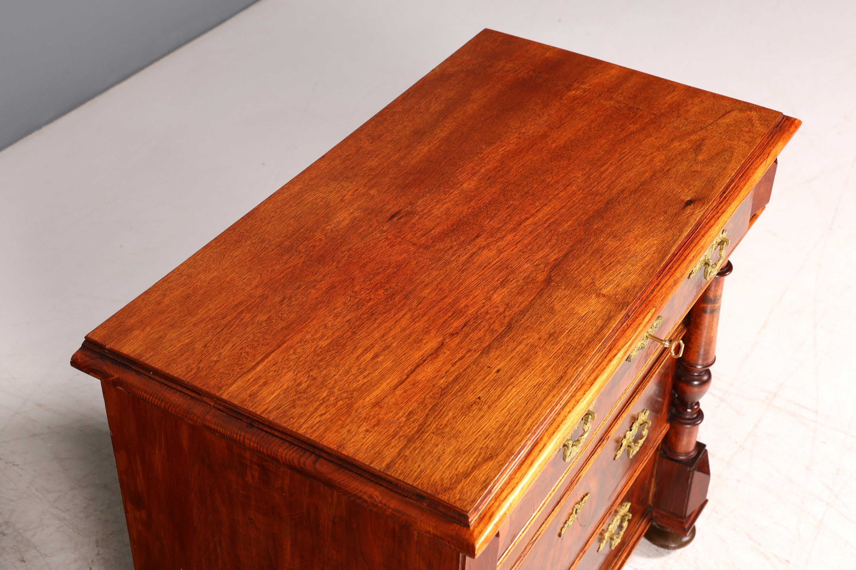 Wunderschöne Gründerzeit Kommode Louis Philippe echt Holz Schubladen Kommode um 1880
