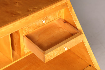 Wunderschöner Mid Century Sekretär Vintage Schreibmöbel echt Holz Kommode Office Secretary