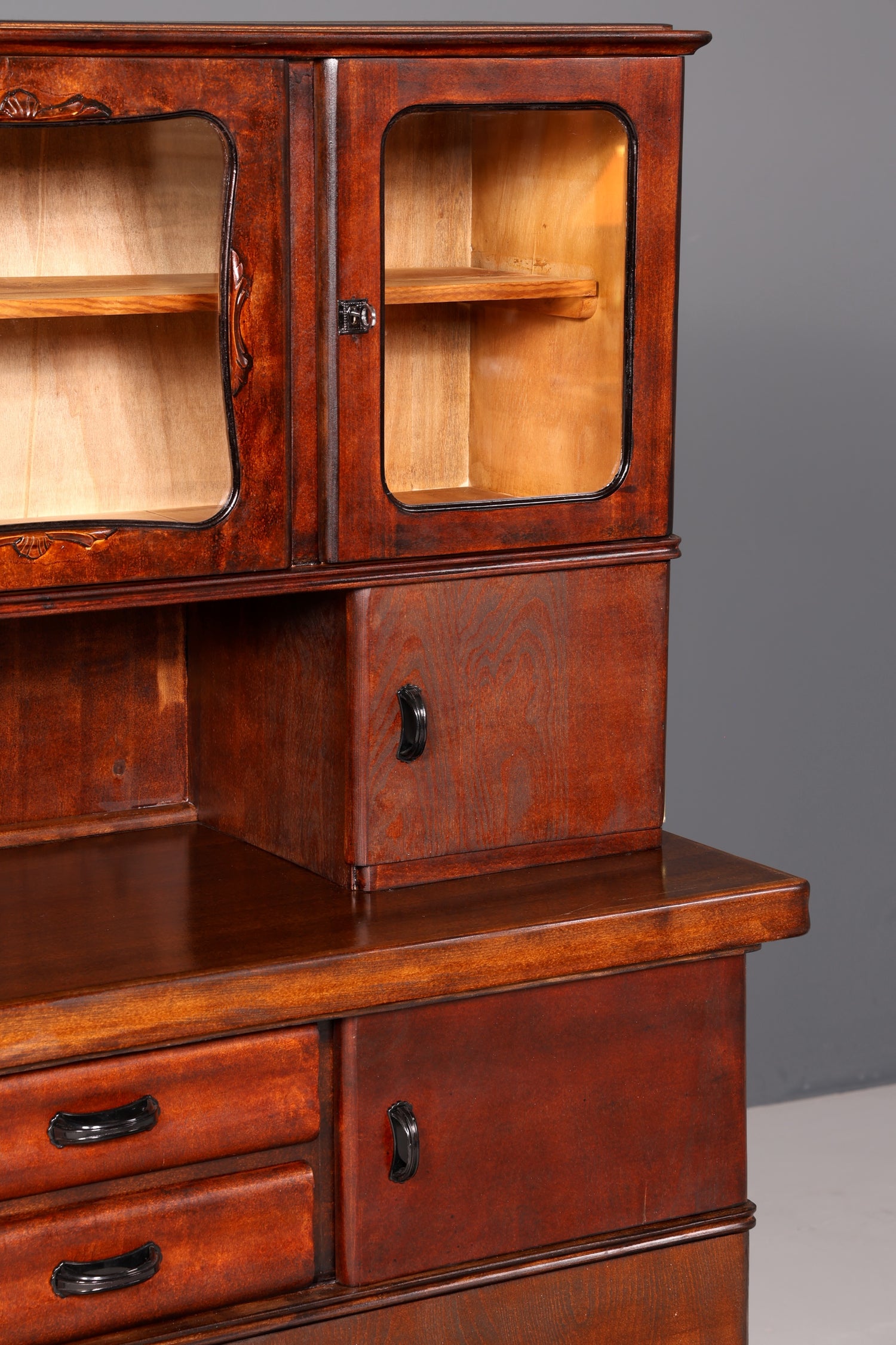 Wunderschöner Mid Century Küchenschrank Vintage Buffet Retro Anrichte 60er Jahre Schrank