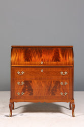 Stilvoller Rollladensekretär im Barock Stil Büro Kommode Sekretär Schreibkommode Schreibtisch