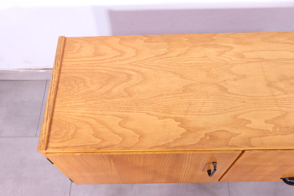 Schlichte Mid Century Kommode Retro Schrank Vintage DDR Möbel