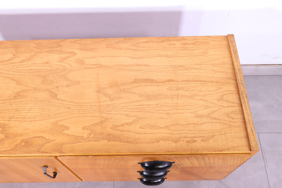 Schlichte Mid Century Kommode Retro Schrank Vintage DDR Möbel