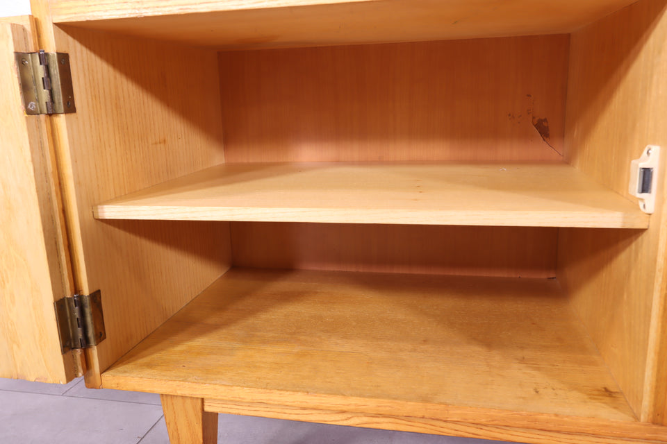 Schlichte Mid Century Kommode Retro Schrank Vintage DDR Möbel