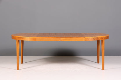 Dreamy Mid Century dining table real wood Danish design table extendable kitchen table 60s table