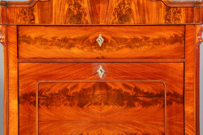 Beeindruckender Louis Philippe Sekretär um 1880 Gründerzeit Antik Schrank Chiffoniere