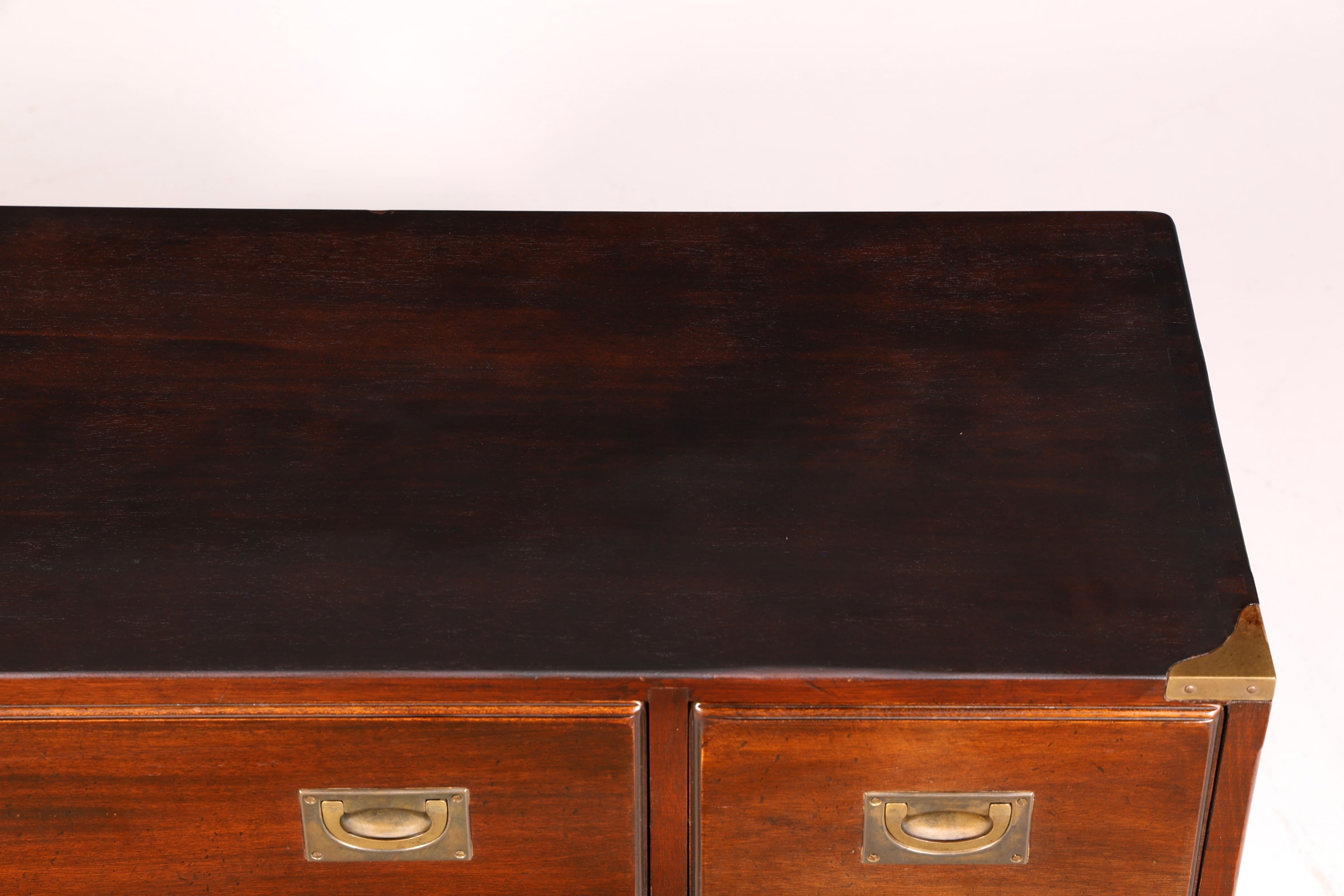 Traumhaftes Maritimes Sideboard Englische Military Chest Schiffskommode Antik Schrank Kolonial Vintage