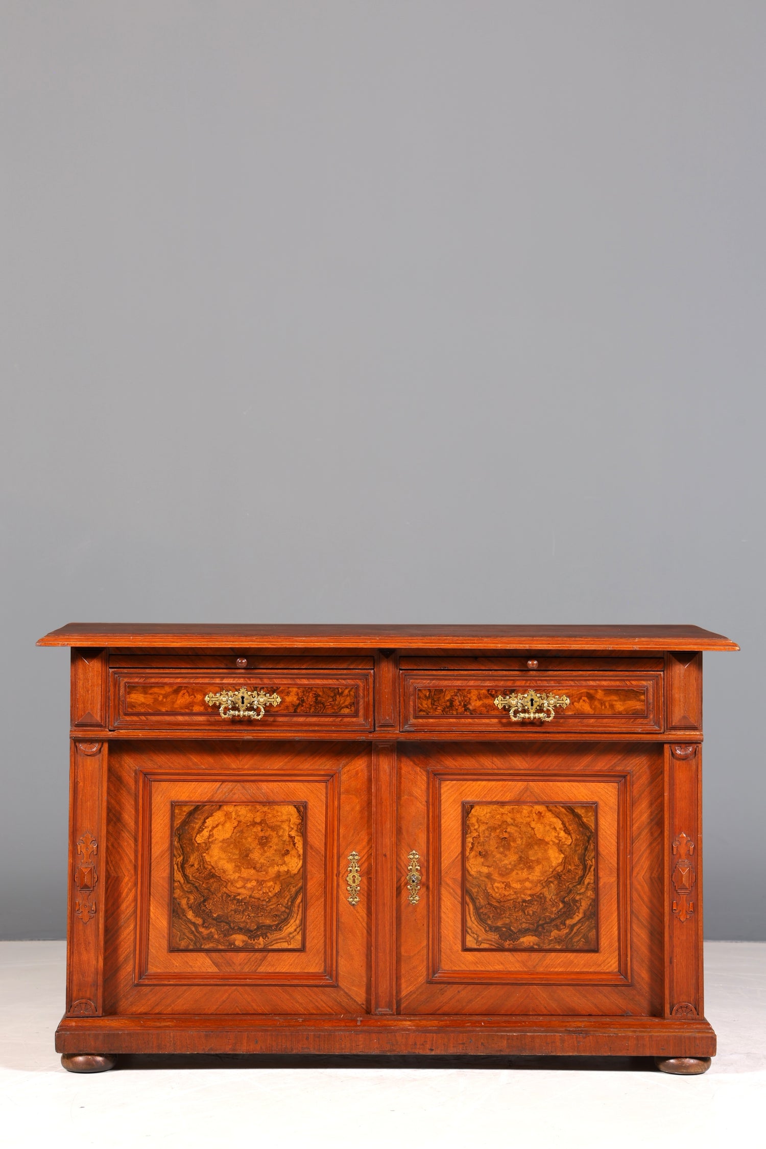 Wunderschöner Gründerzeit Schrank Antik echt Holz Sideboard um 1890 Kommode Anrichte