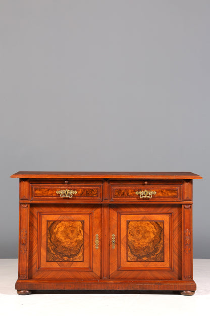 Wunderschöner Gründerzeit Schrank Antik echt Holz Sideboard um 1890 Kommode Anrichte