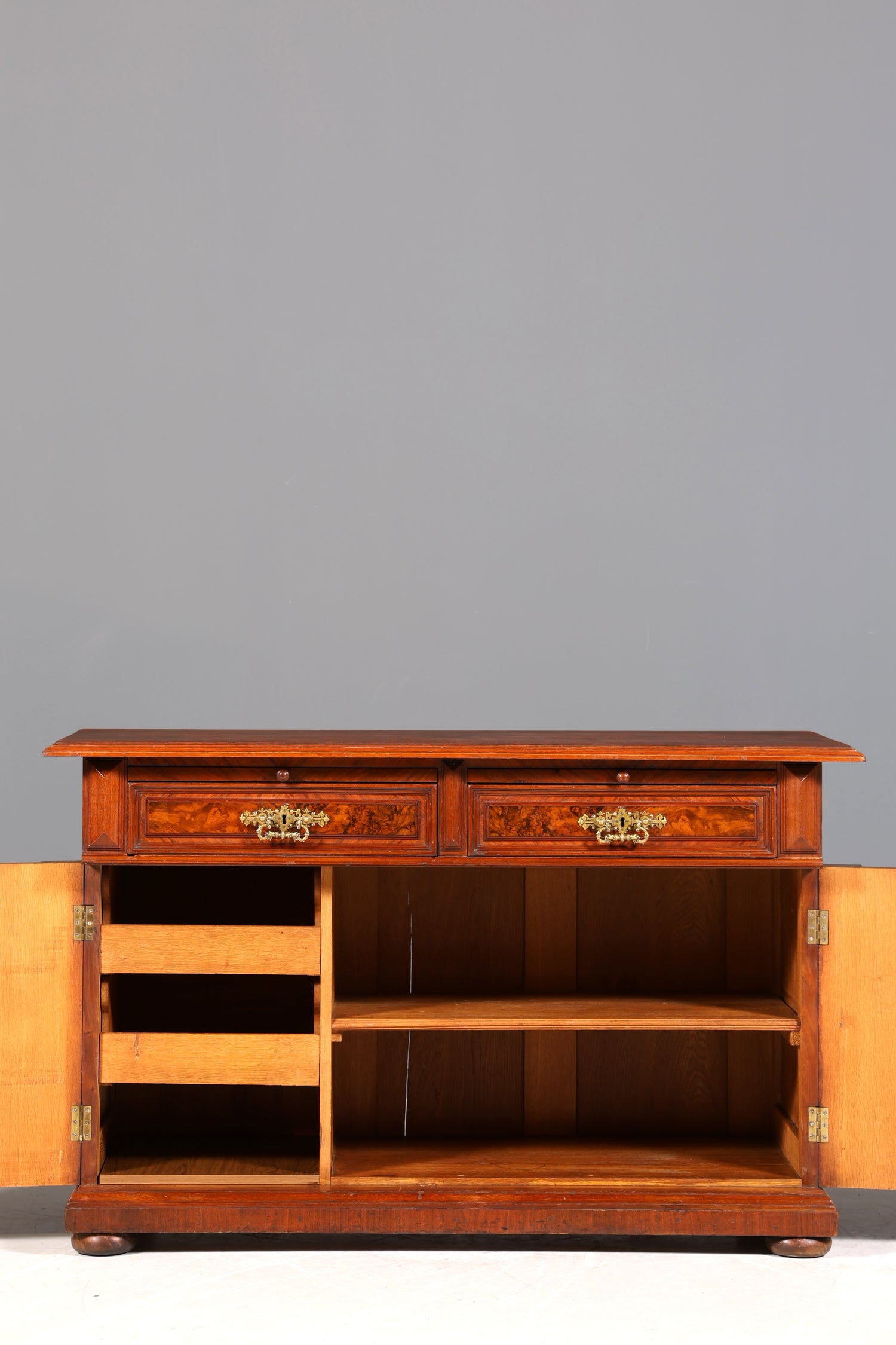 Wunderschöner Gründerzeit Schrank Antik echt Holz Sideboard um 1890 Kommode Anrichte