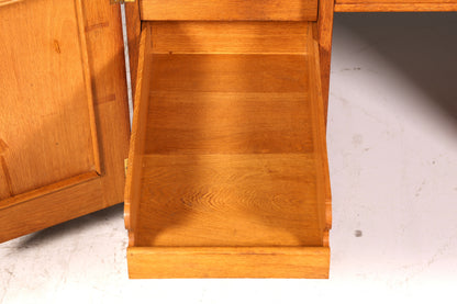 Wunderschöner Jugendstil Schreibtisch Eiche Echt Holz Bürotisch Office Table Antik Vintage