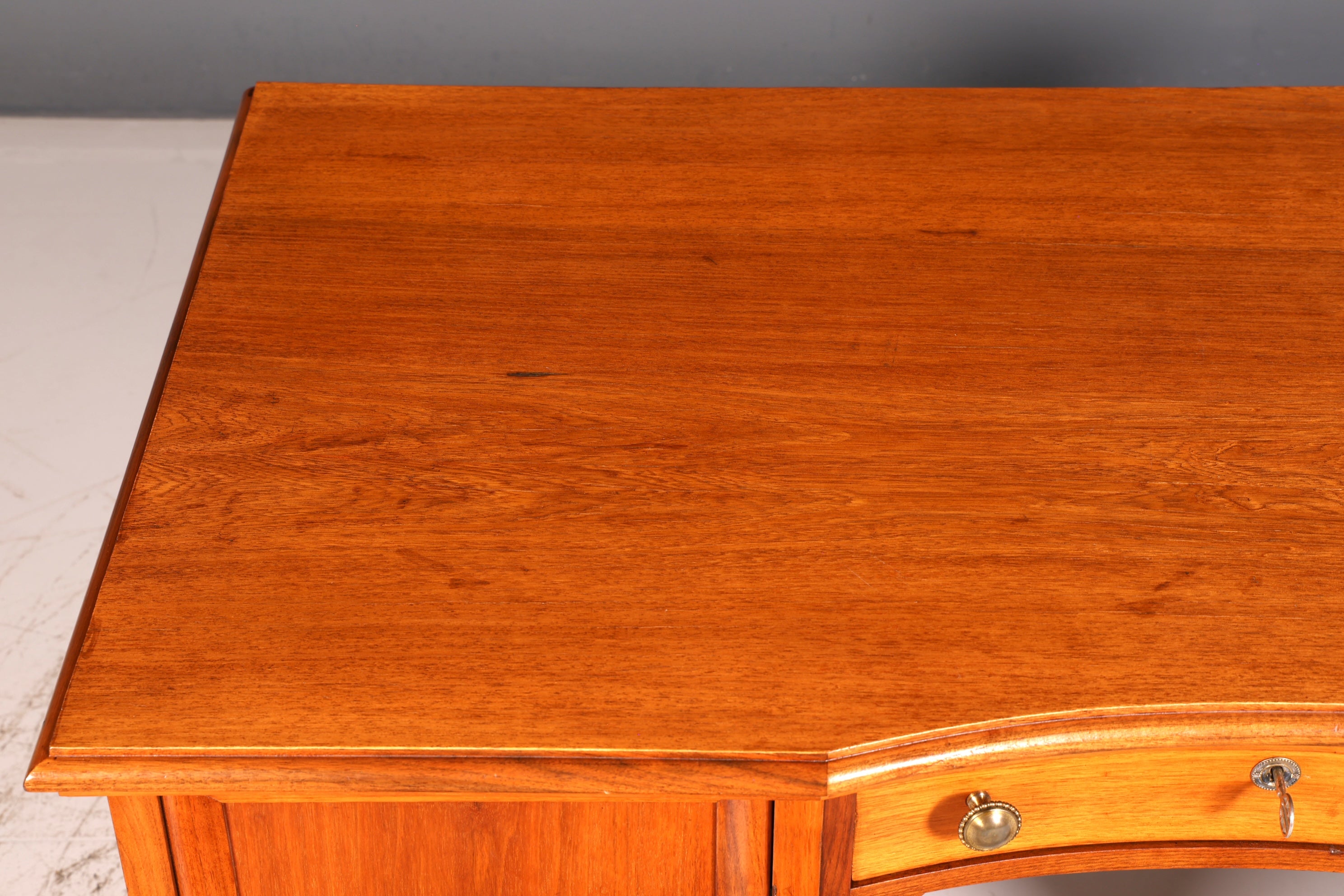 Wunderschöner Jugendstil Schreibtisch Eiche Holz Bürotisch Office Table Antik Vintage