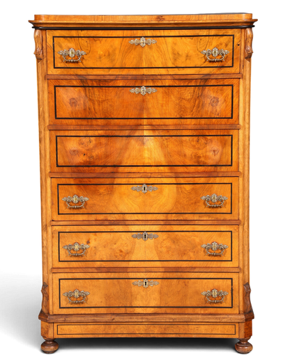 Traumhafter Gründerzeit Sekretär Vertiko Highboard Jugendstil Kommode Schrank um 1890