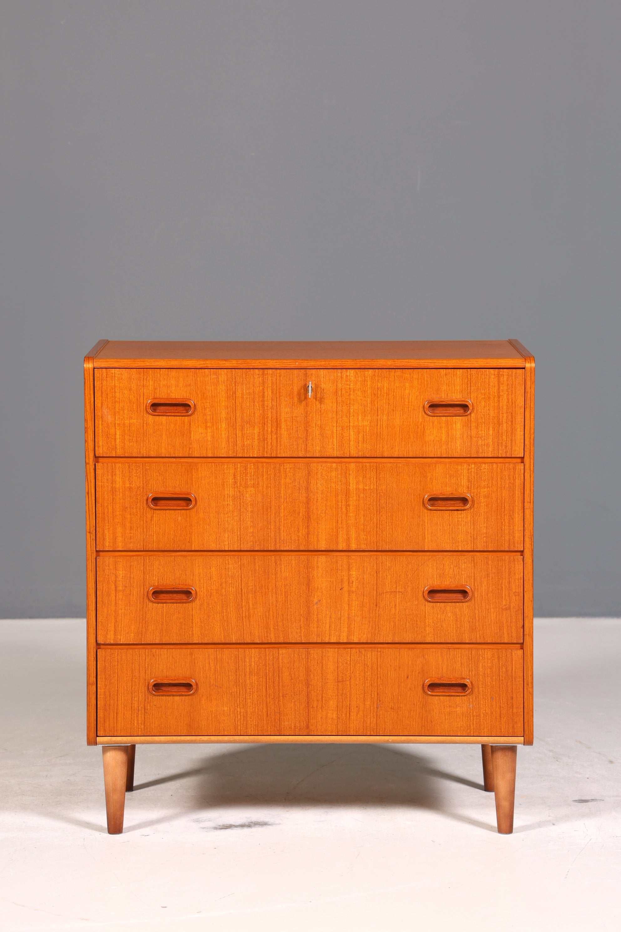 Wunderschöne Mid Century Kommode Teak Holz Sideboard Vintage Schubladen Kommode