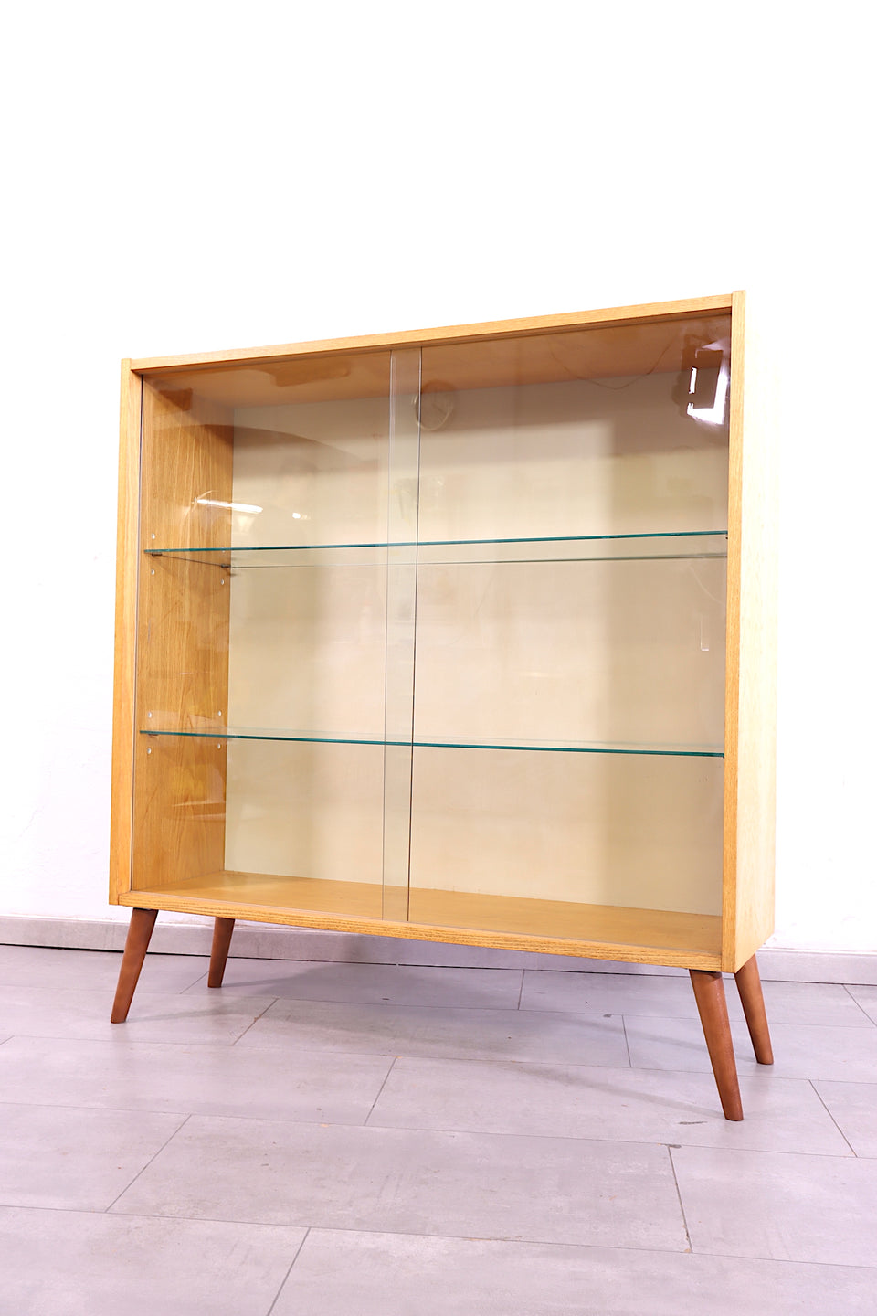 Original Hellerau Vitrine Joachim Nebelung 430 Bauhaus Bücherregal