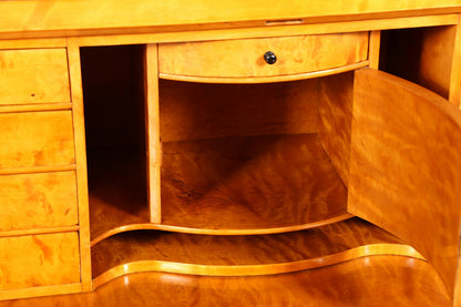 Edler Sekretär Chippendale Stil Antik um 1940 Büro Barock Stil Kommode Schreibkommode