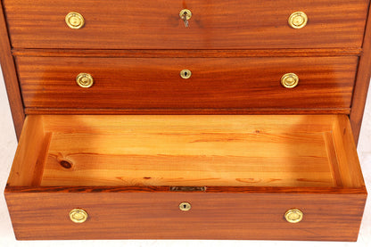 Wunderschöne Englische Antik Kommode Mahagoni Sideboard Schubladenkommode