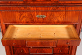 Stilvoller Louis Philippe Sekretär um 1880 Kommode Antik Biedermeier Stil Bürokommode