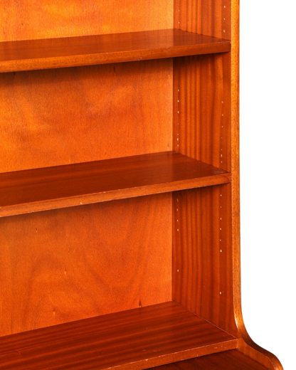Wunderschöner Mid Century Schrank Bücherregal Vintage Sekretär Highboard Holz Regal 60s