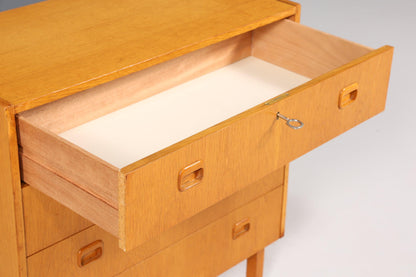 Wunderschöne Mid Century Kommode &quot;Made in Sweden&quot; Teak Holz Schubladenschrank Flur Kommode