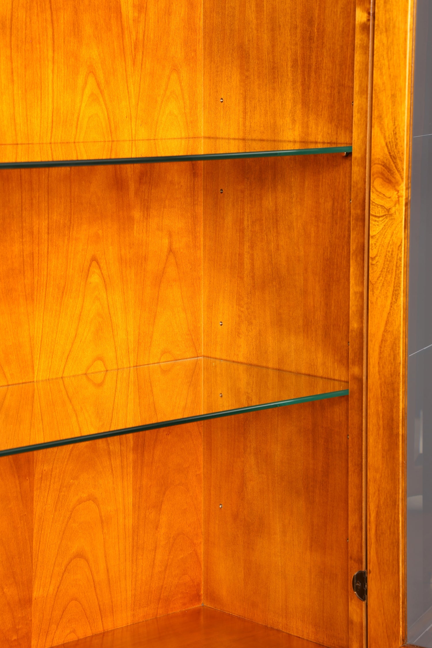 Edle Original Selva Vitrine Antik Stil massiv Holz Buffet Villa Borghese Schrank Bibliothek