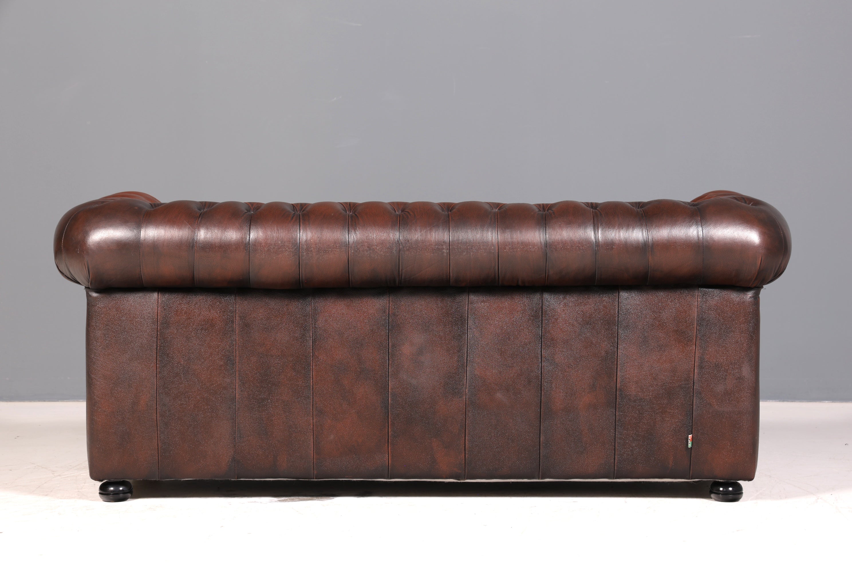 Wunderschönes Original Chesterfield Sofa 3- Sitzer echt Leder Couch Englisch