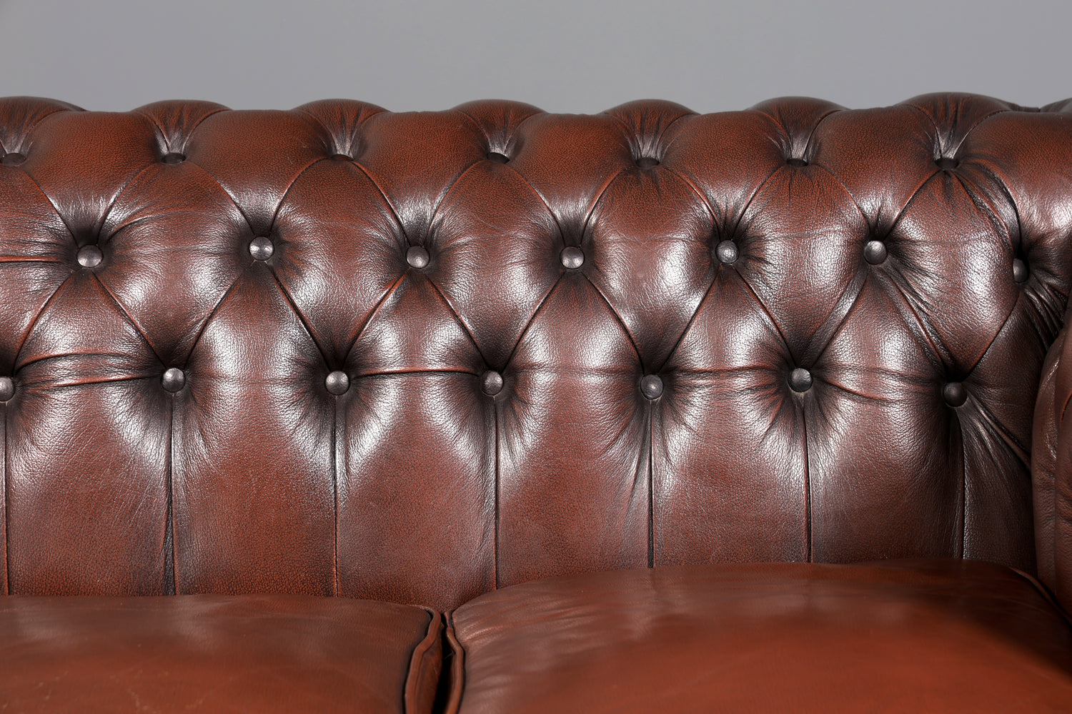 Wunderschönes Original Chesterfield Sofa 3- Sitzer echt Leder Couch Englisch