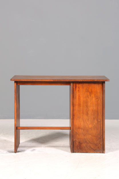 Stilvoller Bauhaus Rollladen Schreibtisch Mid Century echt Holz Bürotisch Office Table