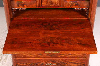 Traumhafter Louis Philippe Sekretär Vertiko Gründerzeit Kommode Schubladenkommode Antik Chiffoniere